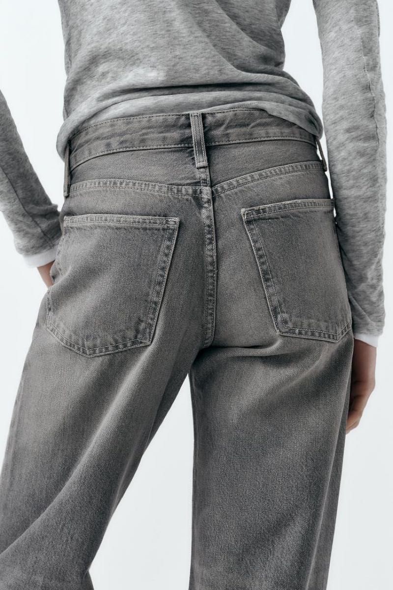 ZARA ザラ TRF WIDE-LEG ミッドライズ FULL LENGTH デニム ZARA ザラ TRF WIDE-LEG ミッドライズ FULL LENGTH デニム