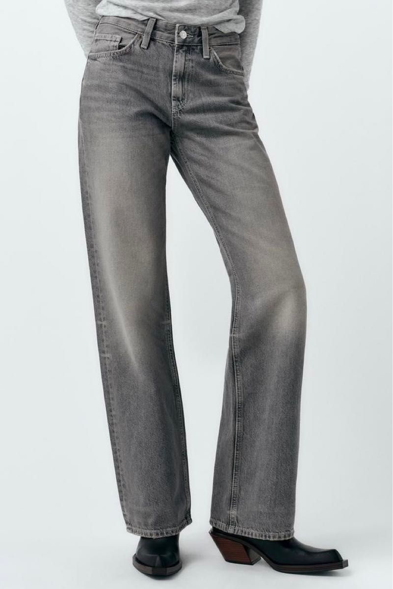 ZARA ザラ TRF WIDE-LEG ミッドライズ FULL LENGTH デニム ZARA ザラ TRF WIDE-LEG ミッドライズ FULL LENGTH デニム