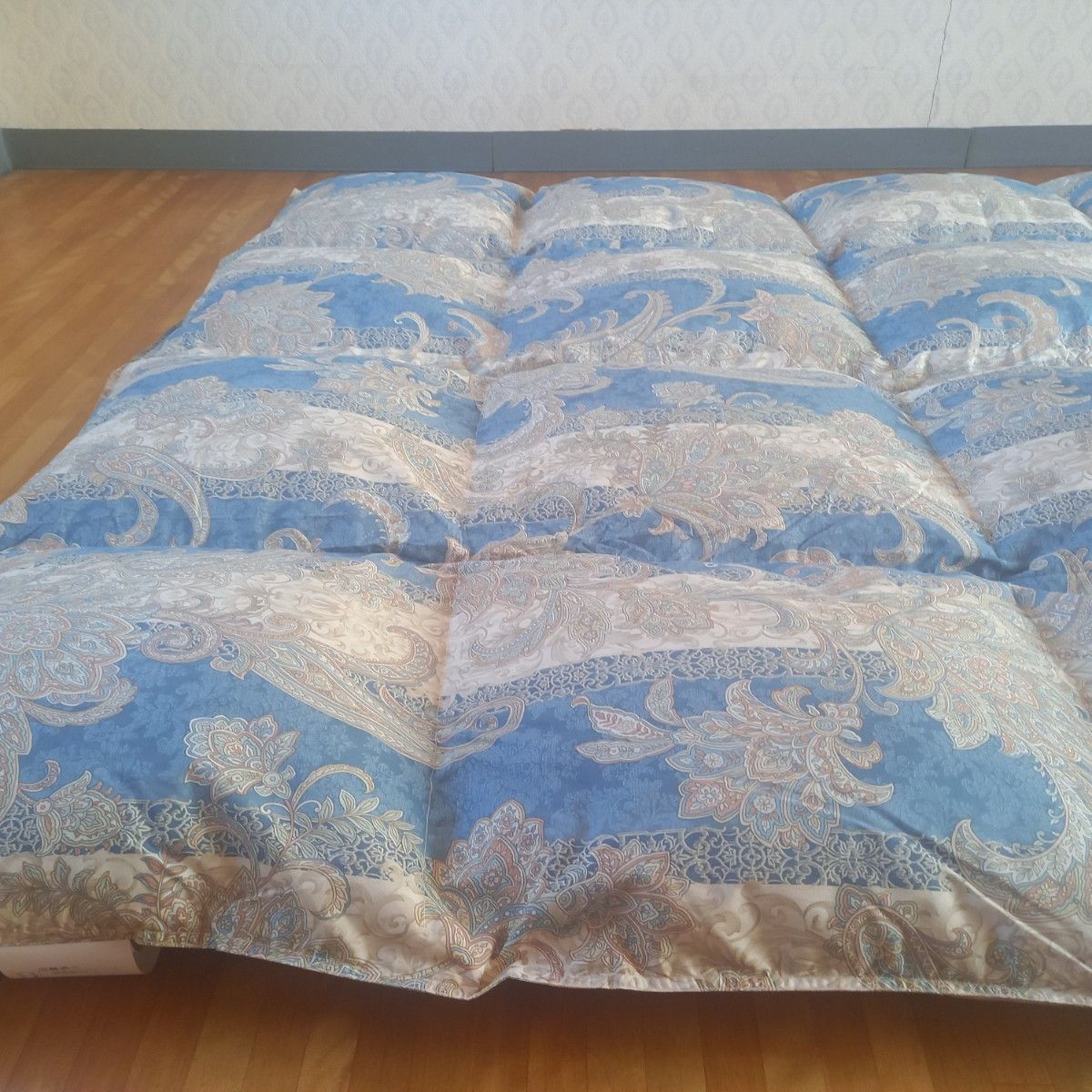 羽毛布団 増量 SDGs リフレッシュ羽毛 高密度生地 清潔 安心 日本製 BL