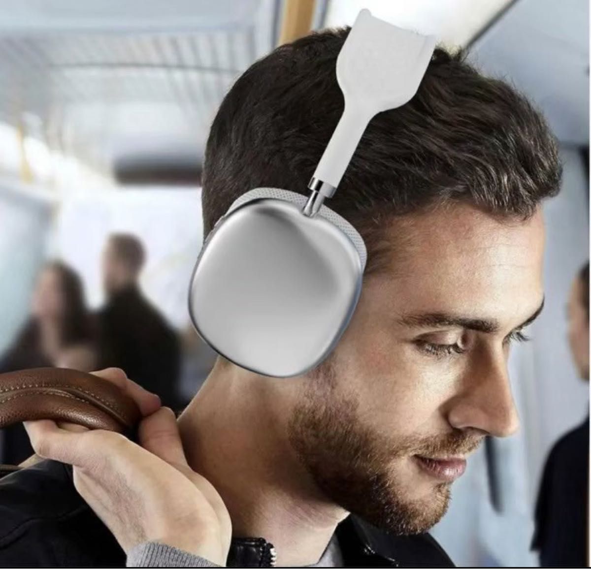 ワイヤレス ヘッドホン Apple Airpods max 互換品 ホワイト 白 ワイヤレス ヘッドホン Apple Airpods max 互換品 ホワイト 白