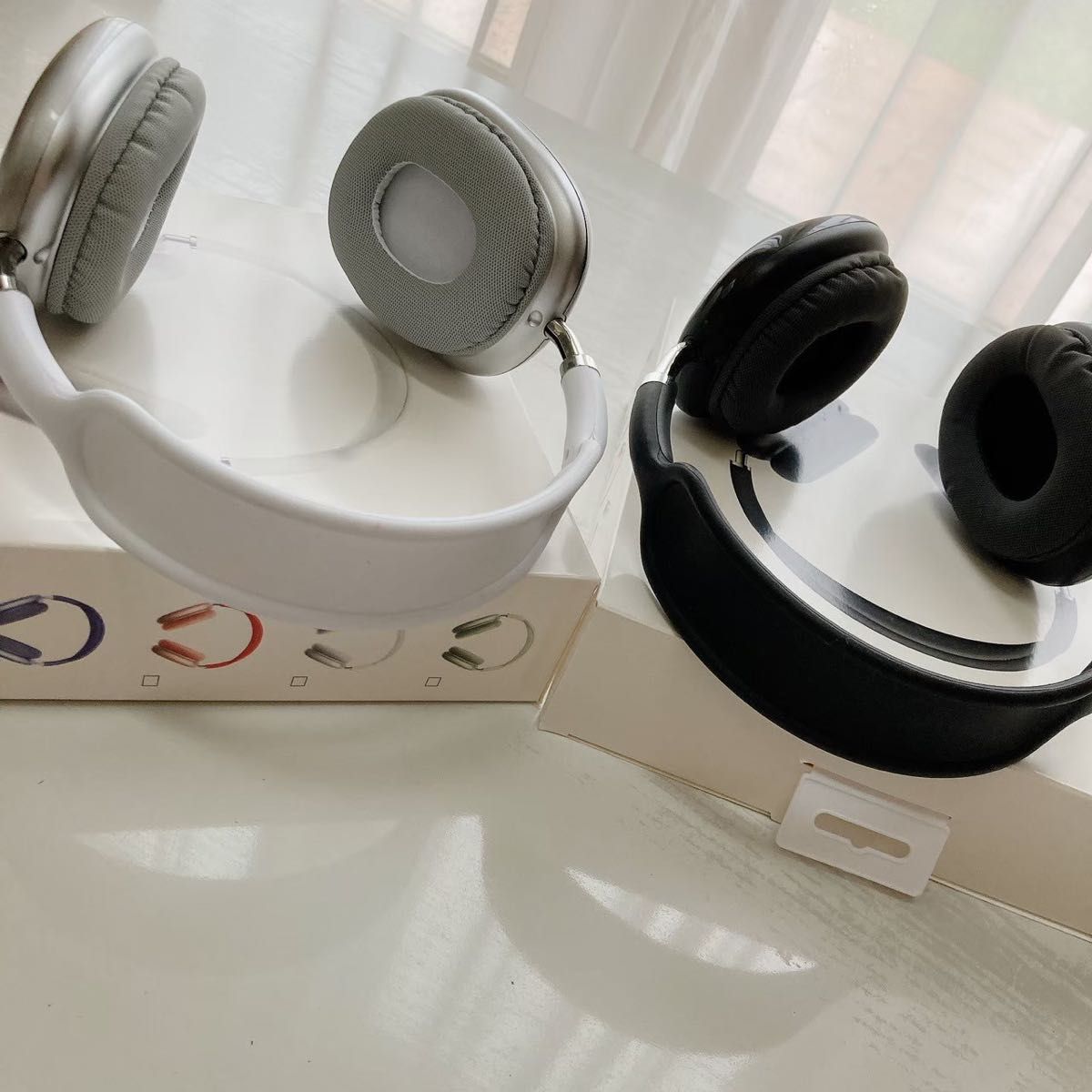ワイヤレス ヘッドホン Apple Airpods max 互換品 ホワイト 白 ワイヤレス ヘッドホン Apple Airpods max 互換品 ホワイト 白
