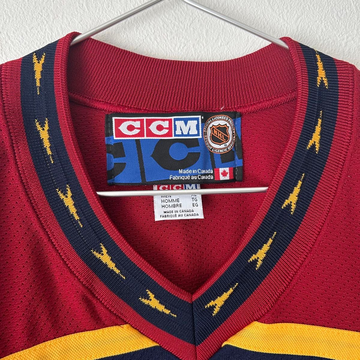 NHL×CCM】未使用/美品 スラッシャーズホッケーユニフォーム NHL×CCM】未使用/美品 スラッシャーズホッケーユニフォーム