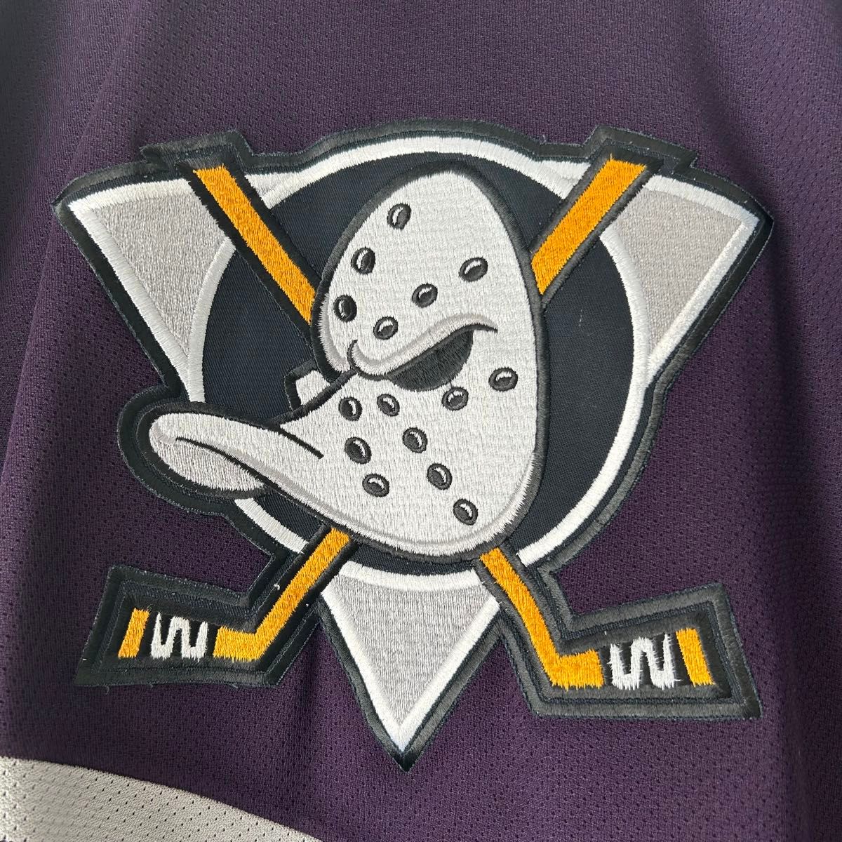 NHL×CCM】アハイナム・マイティダックスユニフォーム ホッケー NHL×CCM】アハイナム・マイティダックスユニフォーム ホッケー