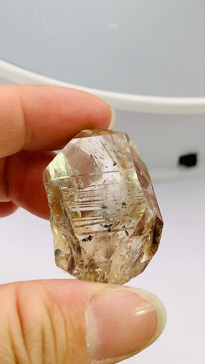 バローチスタンダイヤモンド原石(パキスタンクォーツ)原石水晶 瞑想用