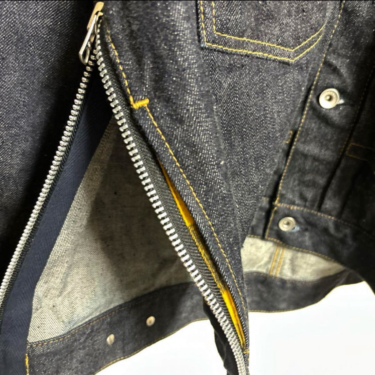 sacai サカイ極美品 23ss サイドジップ デニムジャケットサイズ2 sacai サカイ極美品 23ss サイドジップ デニムジャケットサイズ2