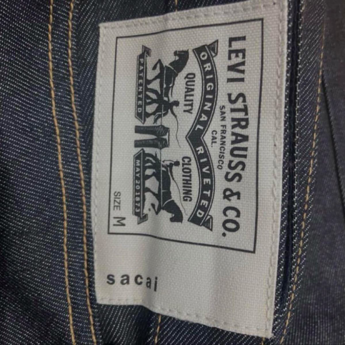 Sacai Levis サカイ リーバイス コラボ デニム リジッド サイズM Sacai Levis サカイ リーバイス コラボ デニム リジッド サイズM