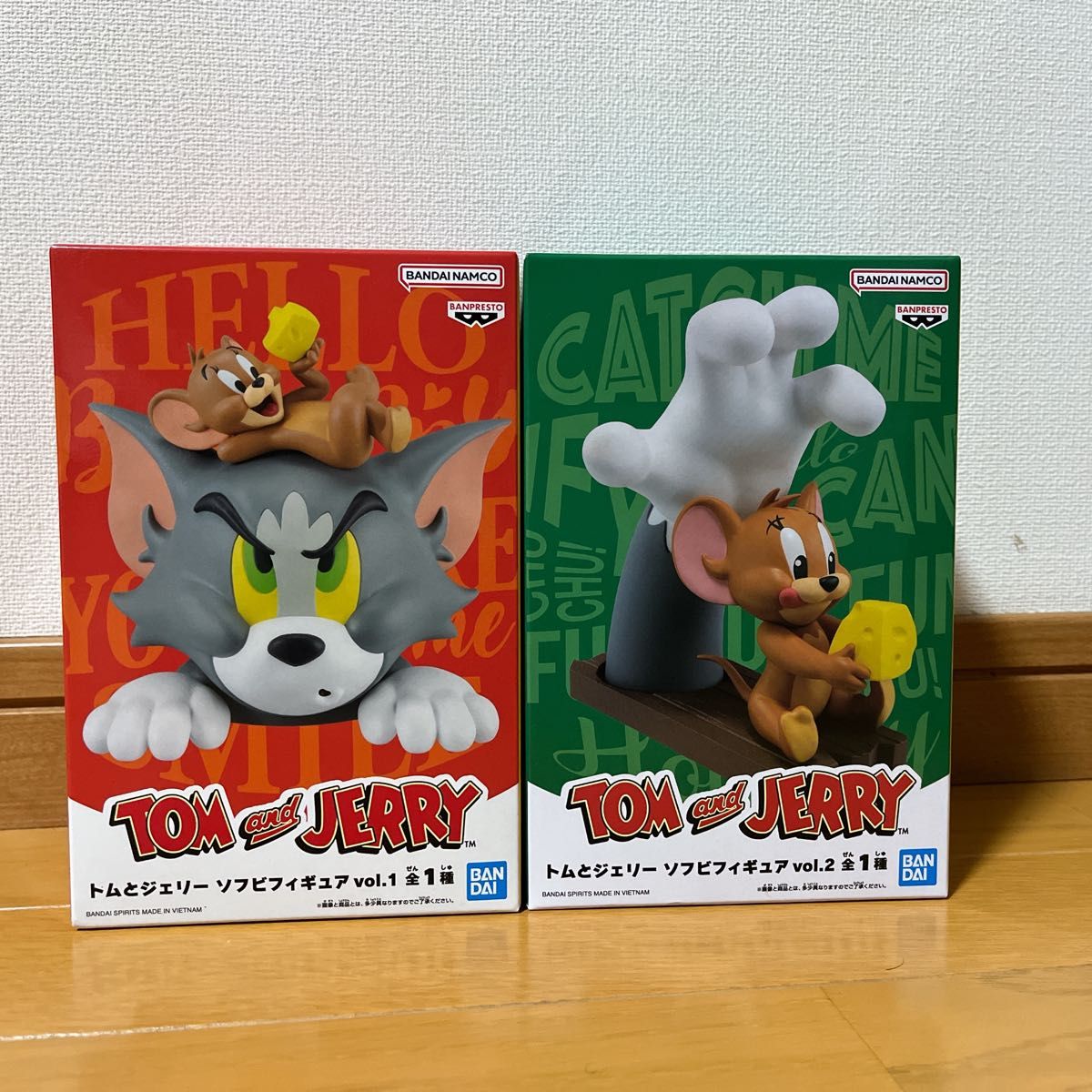 トムとジェリー ソフビフィギュア ソフビ フィギュア 2種セット トムとジェリー ソフビフィギュア ソフビ フィギュア 2種セット