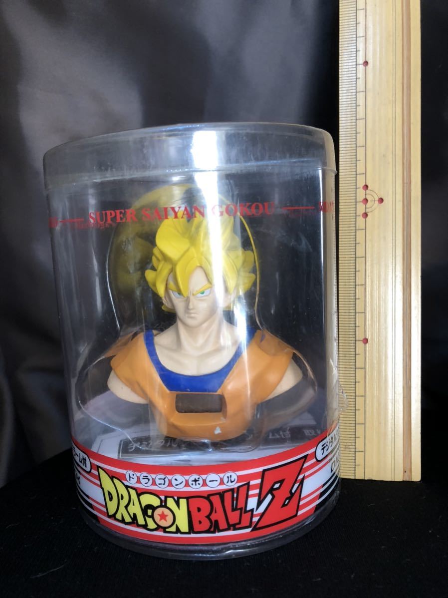 ドラゴンボールZ孫悟空デジタルクロックアラーム付き未開封品　HG 胸像　目覚まし時計_画像4