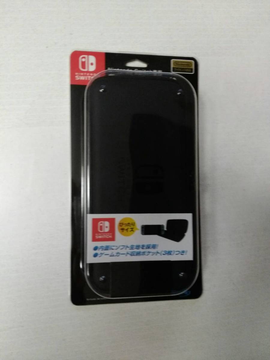 Nintendo Switch専用 スマートポーチEVA ブラック ニンテンドースイッチ 未使用未開封品_画像1