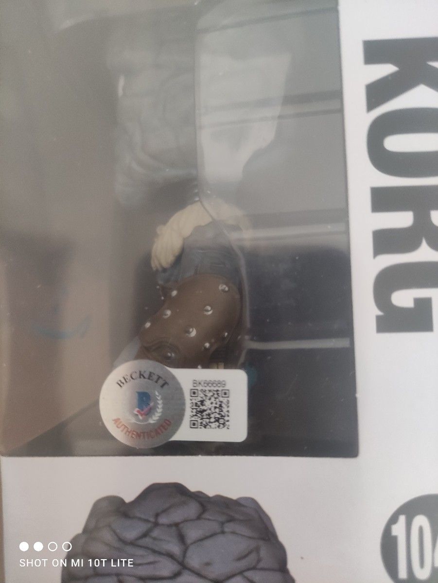 タイカワイティティサイン入り　funko コーグ　beckket鑑定 ソー タイカワイティティサイン入り funko コーグ beckket鑑定 ソー