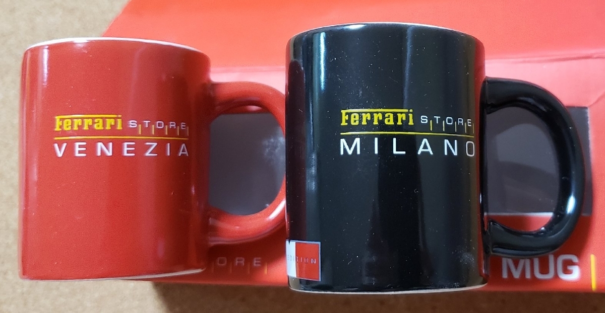 Ferrari STORE MINI MUG　フェラーリ　ストア　オリジナル　ミニ　マグカップ　未使用_画像3