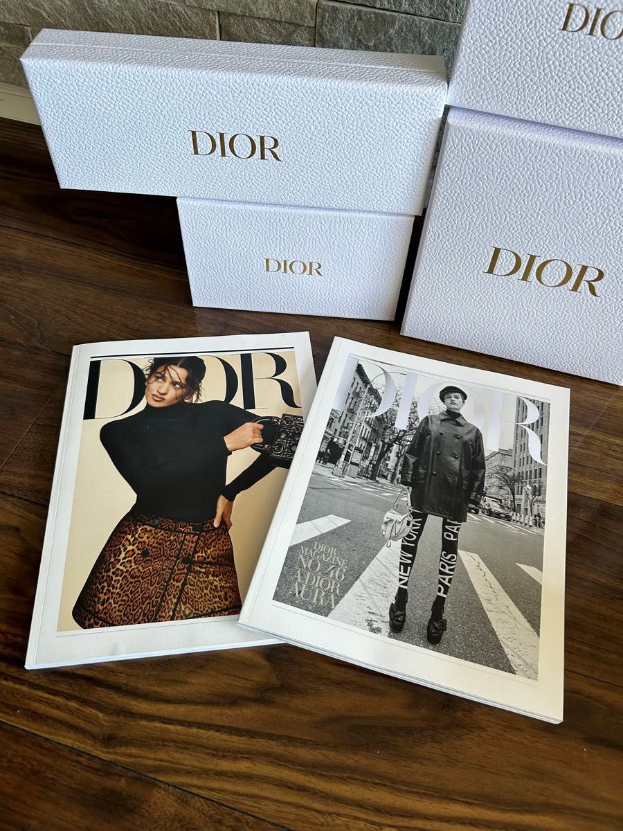 Dior ディオール 空箱 カタログ ギフトボックス 小物入れ Dior ディオール 空箱 カタログ ギフトボックス 小物入れ