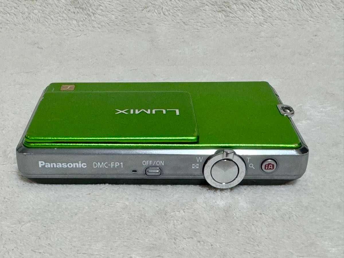 動作品 Panasonic パナソニック LUMIX DMC-FP1デジカメグリーン 動作品 Panasonic パナソニック LUMIX DMC-FP1デジカメグリーン