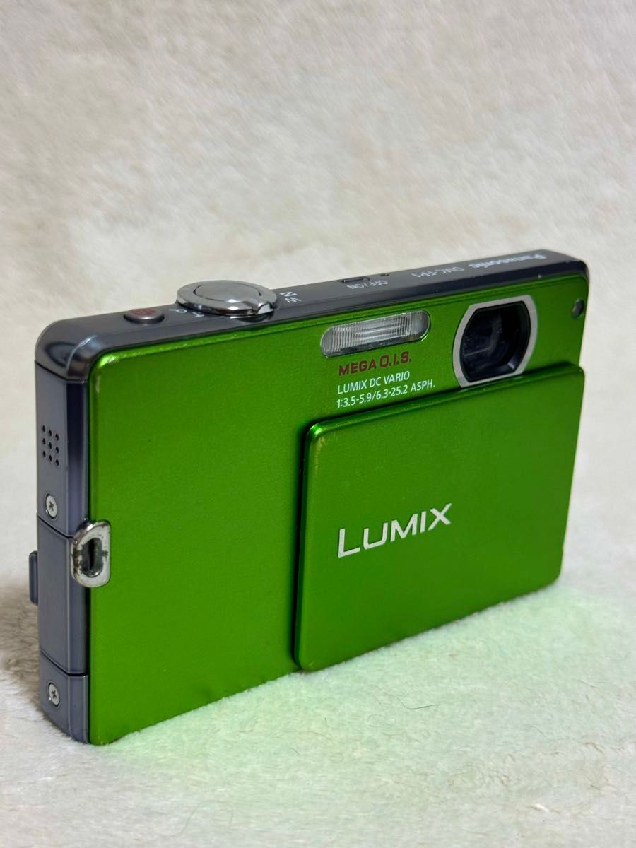 動作品 Panasonic パナソニック LUMIX DMC-FP1デジカメグリーン 動作品 Panasonic パナソニック LUMIX DMC-FP1デジカメグリーン