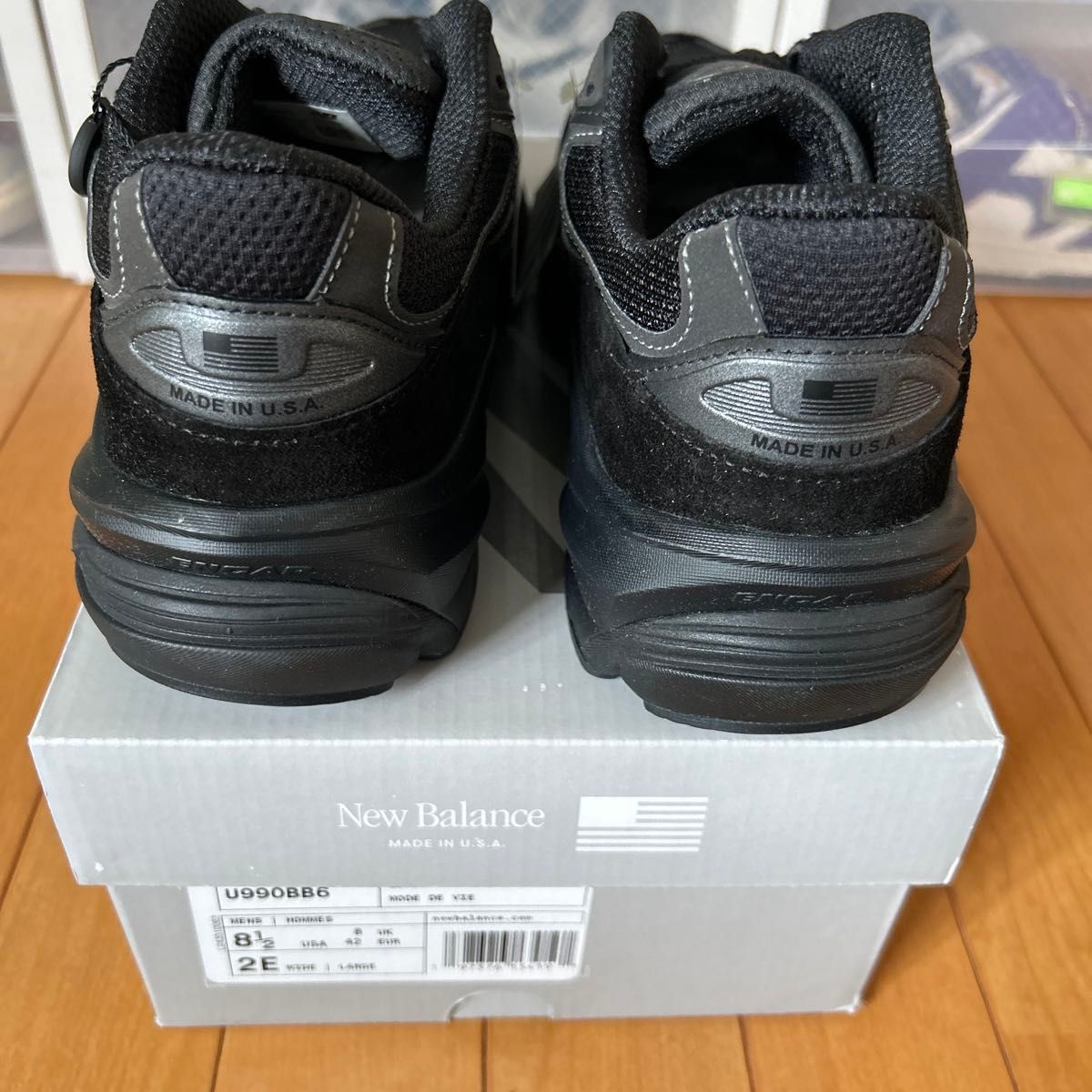 新品未使用 New Balance 990V6 トリプルブラック 新品未使用 New Balance 990V6 トリプルブラック
