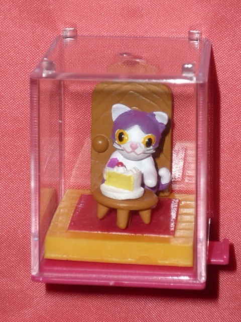  ultra rare!1999 year PostPet post pet character figure ①fro. bite time 