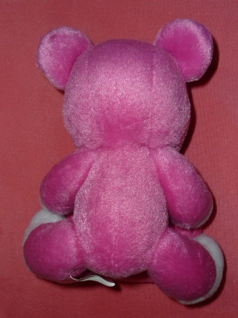  ultra rare! PostPet post pet bear. Momo Chan soft toy ( not for sale )