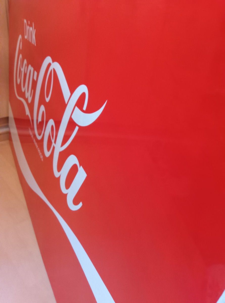 コカコーラ 特大看板 Coca-Cola ブリキ看板 昭和レトロ 当時物 コカコーラ 特大看板 Coca-Cola ブリキ看板 昭和レトロ 当時物