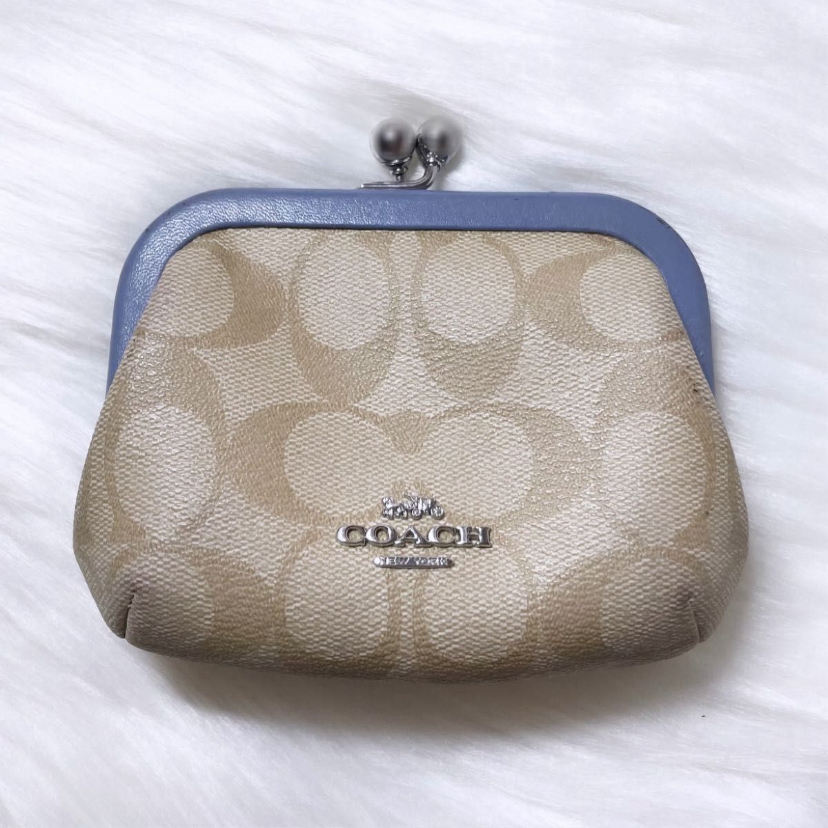coach コーチ 財布 がま口 コインケース ブルー 青|Yahoo coach コーチ 財布 がま口 コインケース ブルー 青|Yahoo