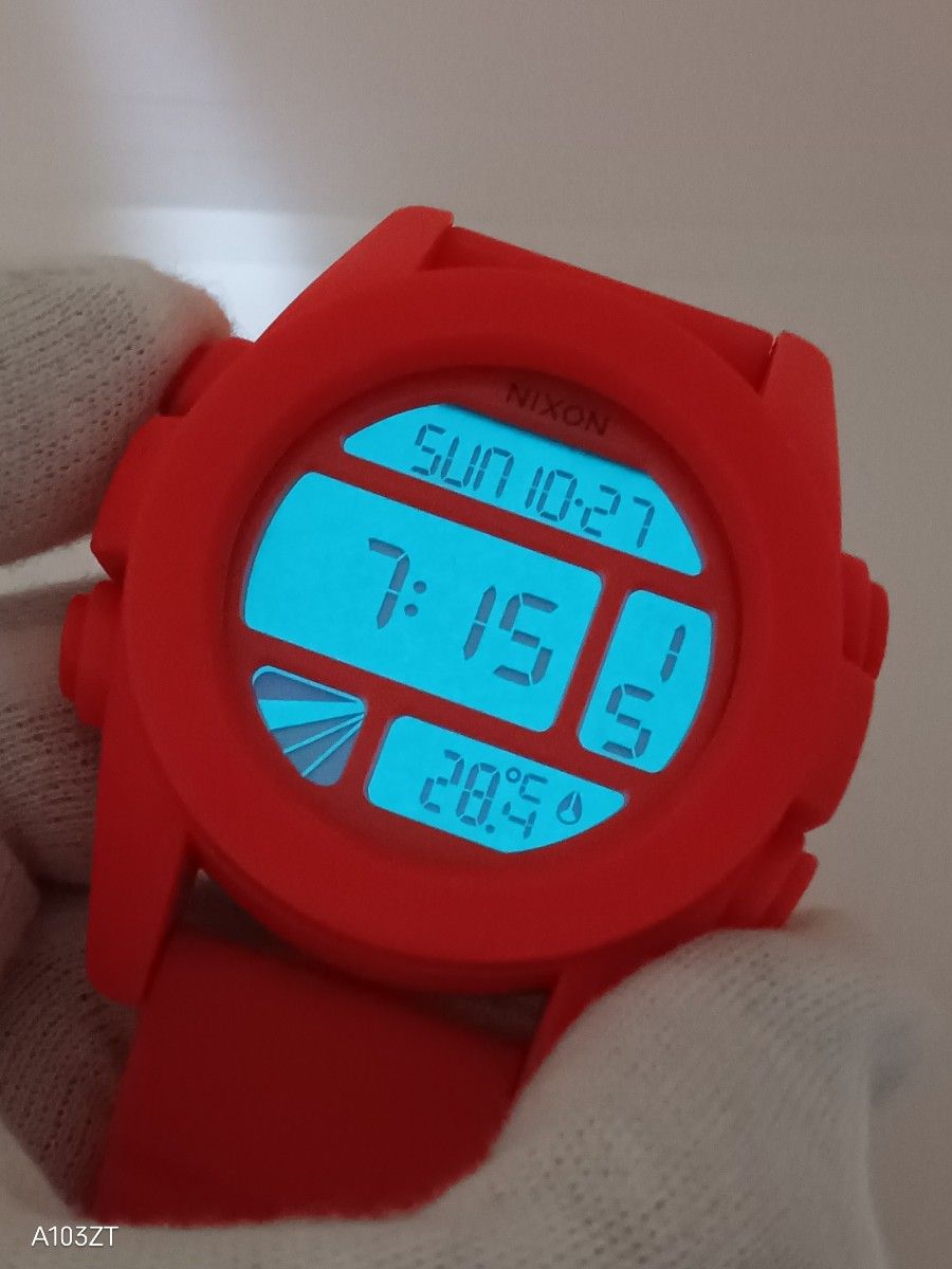 NIXON ニクソン デジタル 腕時計 THE UNIT オレンジブラックSET NIXON ニクソン デジタル 腕時計 THE UNIT オレンジブラックSET