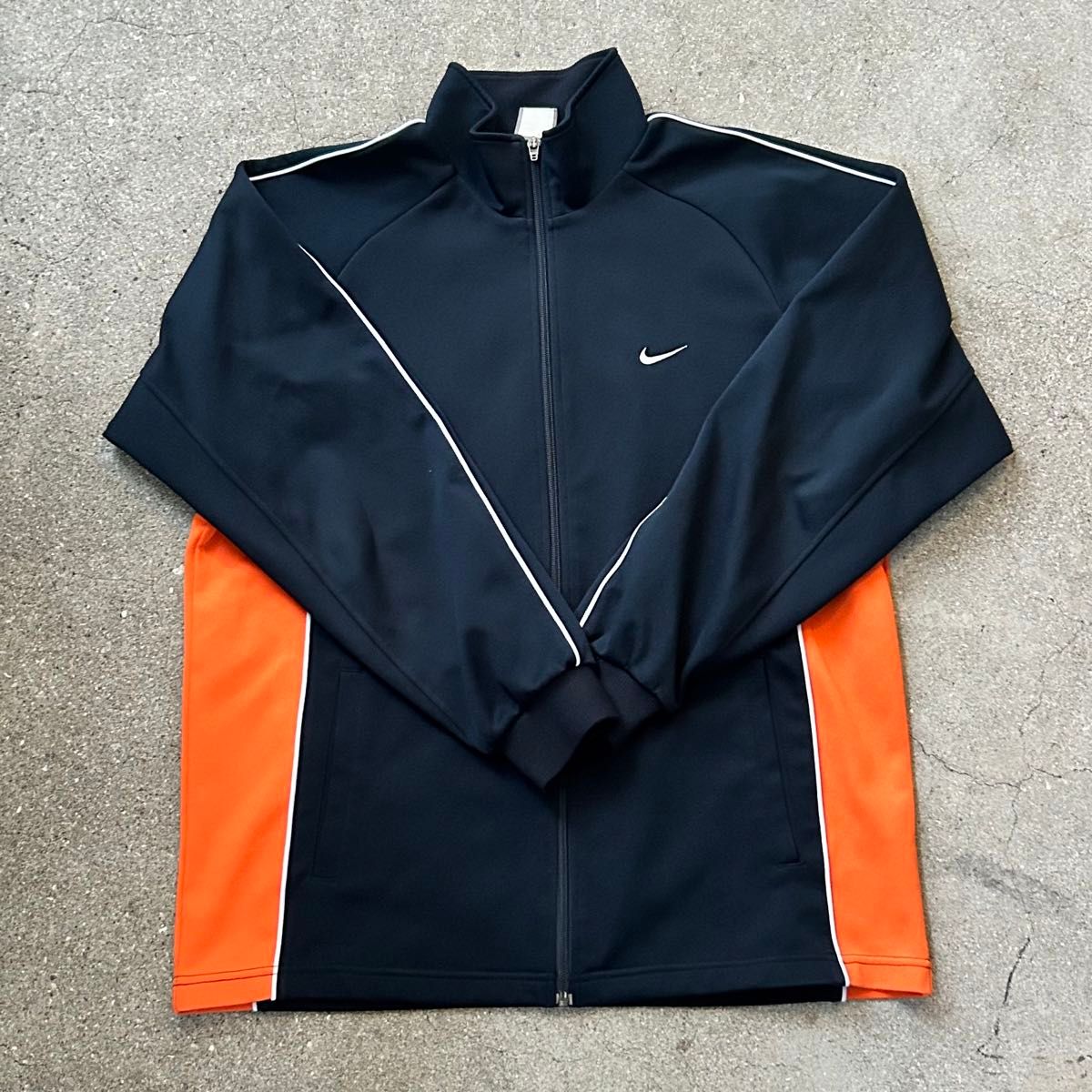 00s Nike トラックジャケット ジップアップジャケット ネイビー 00s Nike トラックジャケット ジップアップジャケット ネイビー
