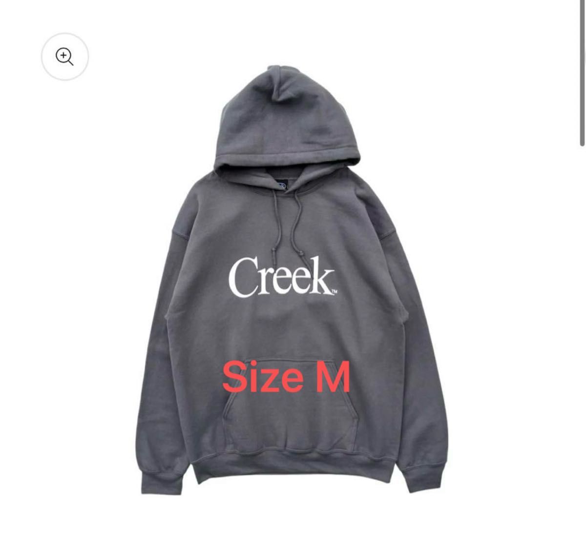 Creek グレー トレーナー Creek Angler's Device / Logo Hoodie グレー