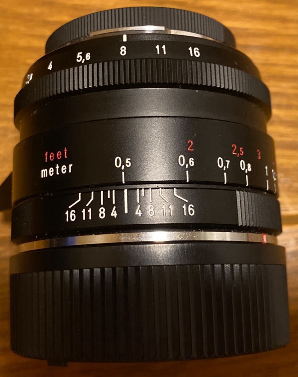NOKTON Vintage Line 35mm F1 5 Aspherical Type I VM & 正方形 NOKTON Vintage Line 35mm F1 5 Aspherical Type I VM & 正方形