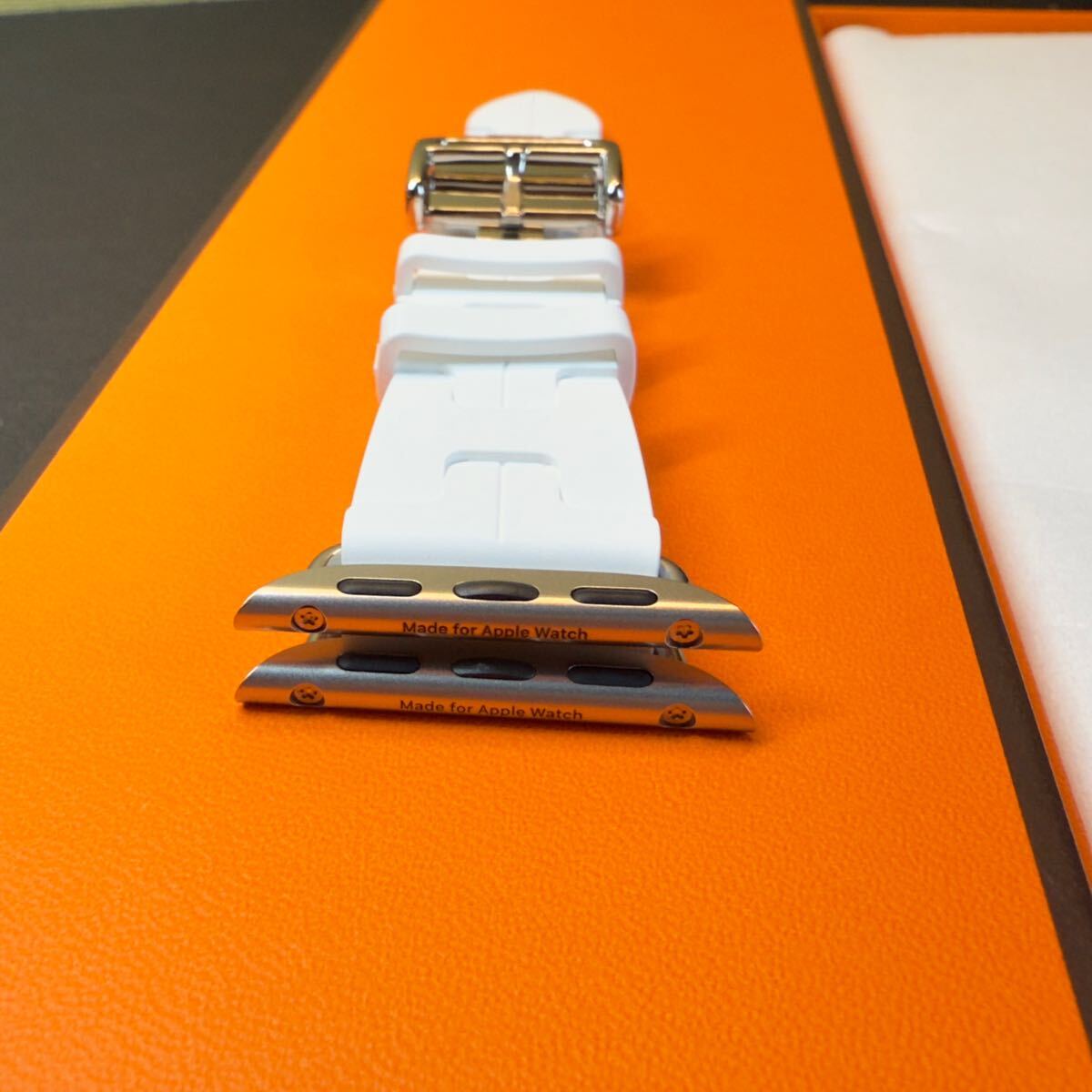 即決 未使用 白 キリム Apple Watch Hermes 42mm 40mm 41mm 即決 未使用 白 キリム Apple Watch Hermes 42mm 40mm 41mm