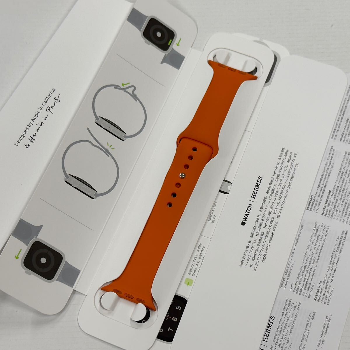 ☆即決 Apple Watch HERMES 限定 オレンジ スポーツバンド 41mm ☆即決 Apple Watch HERMES 限定 オレンジ スポーツバンド 41mm