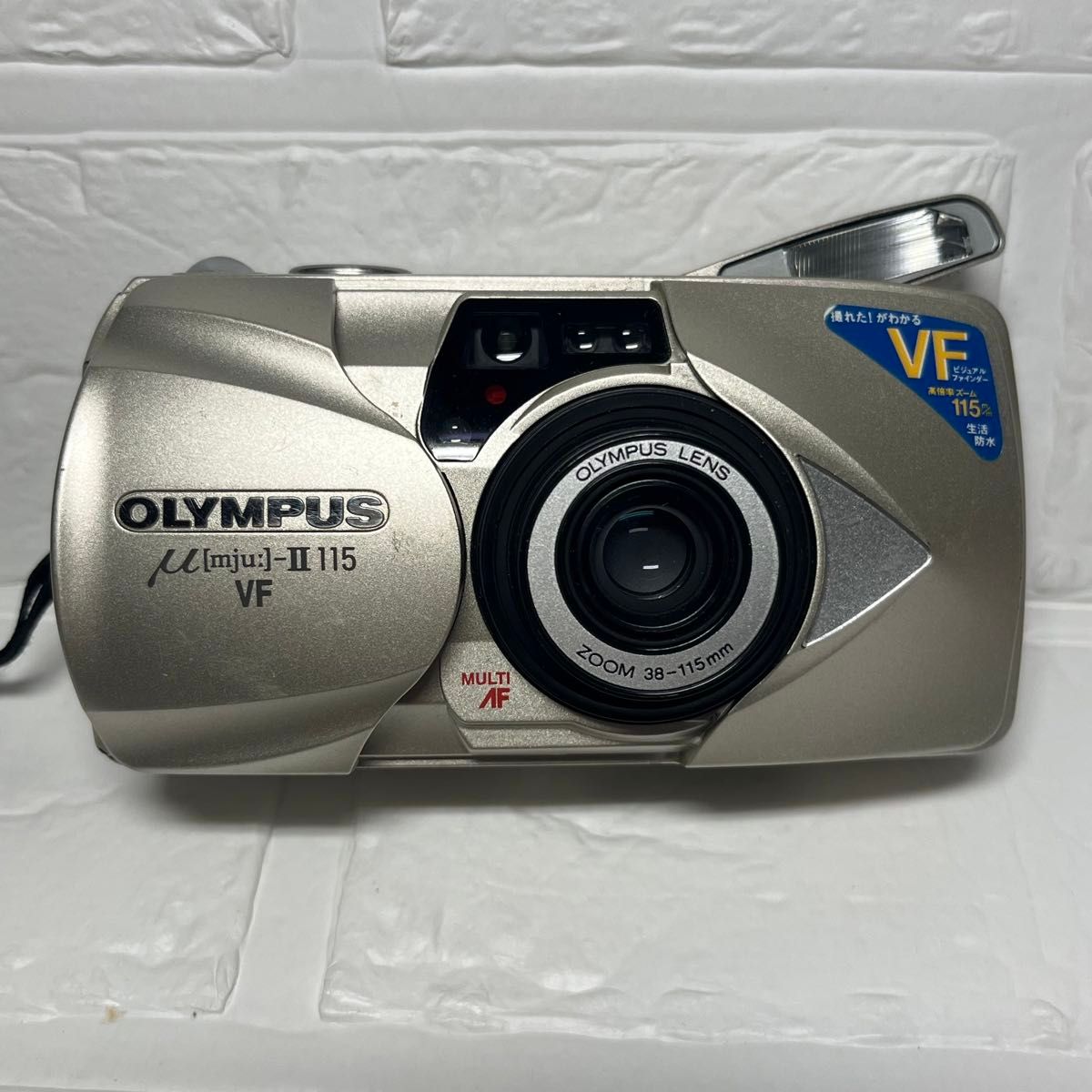 完動品OLYMPUS μ-Ⅱ 115 VF コンパクトフィルムカメラ 完動品OLYMPUS μ-Ⅱ 115 VF コンパクトフィルムカメラ