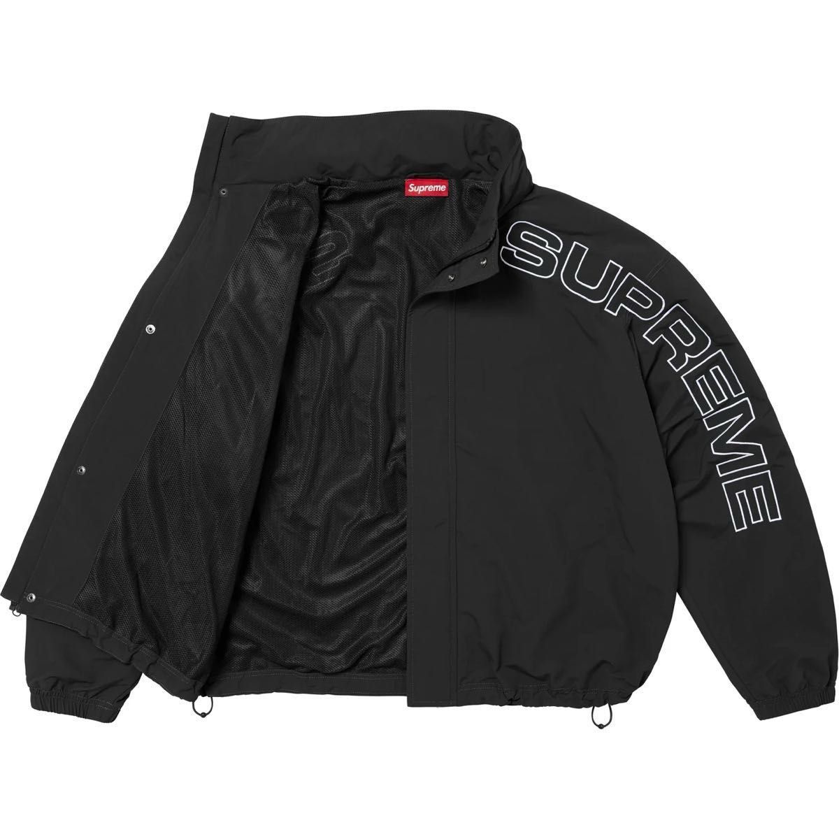 Supreme Spellout Embroidered Track Jacket L 24AW 24FW Supreme Spellout Embroidered Track Jacket L 24AW 24FW