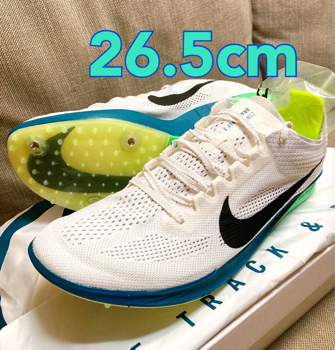 未使用】NIKE ZOOMX DRAGONFLY2 26 5cm ナイキ ズームX ドラゴン 未使用】NIKE ZOOMX DRAGONFLY2 26 5cm ナイキ ズームX ドラゴン