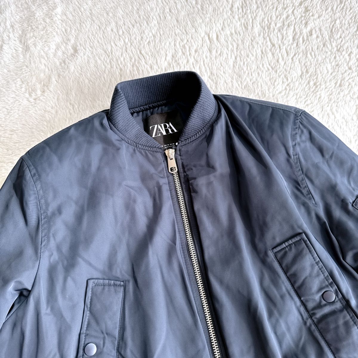 美品 ZARA ZW COLLECTION ショート ボンバージャケット 送料無料 美品 ZARA ZW COLLECTION ショート ボンバージャケット 送料無料