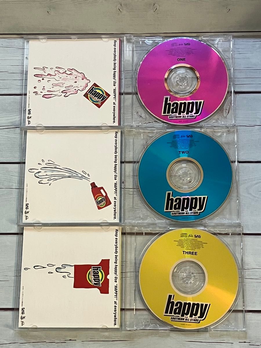 happy SOUTHERN ALL STARS 洗剤 はっぴ未開封 ステージPASS happy SOUTHERN ALL STARS 洗剤 はっぴ未開封 ステージPASS