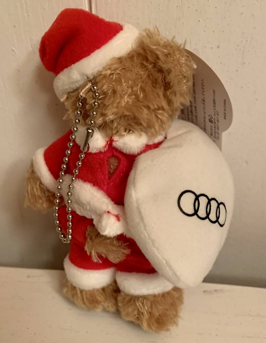 *[ не использовался ] Audi * Mini Bear .. брелок для ключа солнечный ta одежда Рождество мягкая игрушка *Audi* медведь новые товары с биркой 