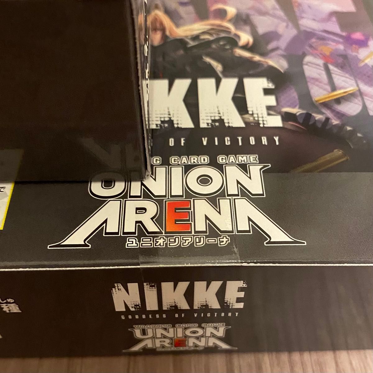 UNION ARENA ユニオンアリーナ NIKKE テープ付き 3ボックス UNION ARENA ユニオンアリーナ NIKKE テープ付き 3ボックス