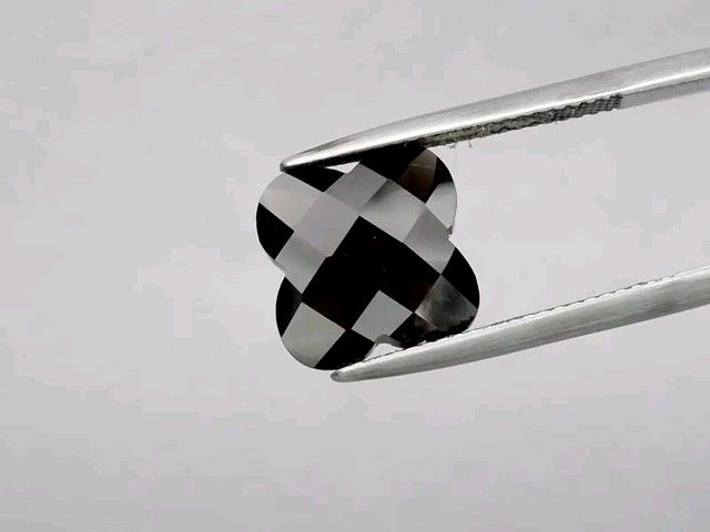 No.664 スモーキークォーツ 約4.69ct 約11mm×11mm ブラジル産