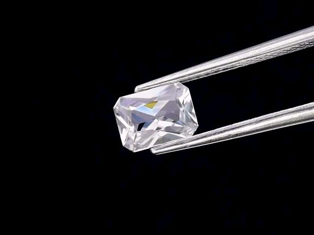 No.717 ホワイトトパーズ 約1.01ct 約7mm×5mm ブラジル産
