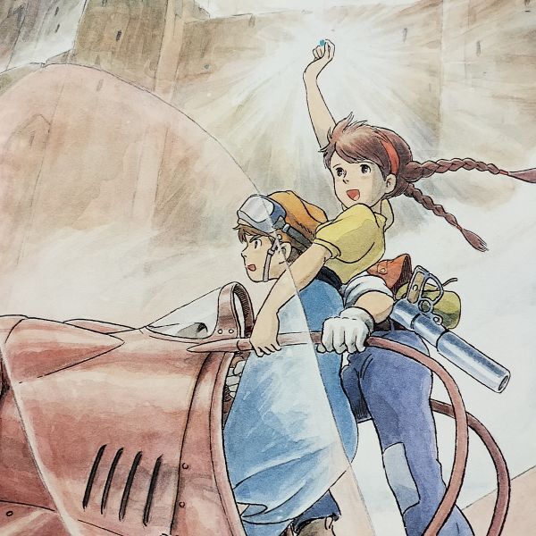 天空の城ラピュタ ポスター 2枚 B2サイズ スタジオジブリ 宮崎駿 天空の城ラピュタ ポスター 2枚 B2サイズ スタジオジブリ 宮崎駿