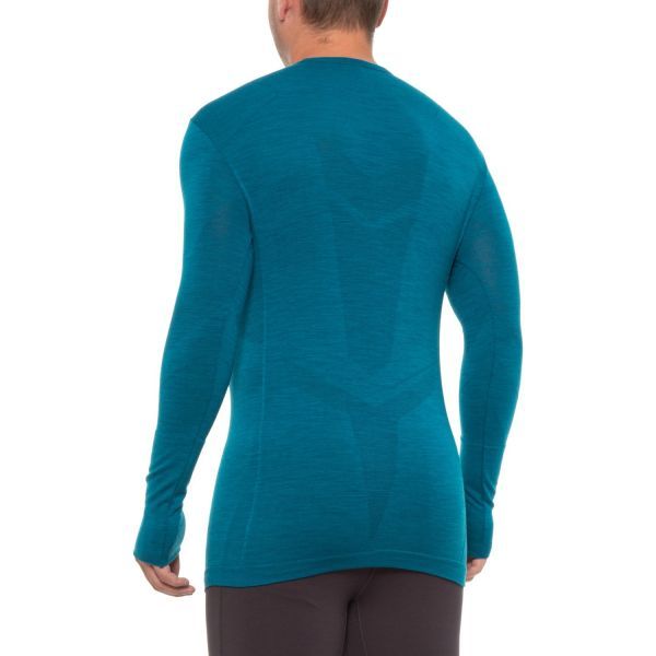 ☆新品 Helly Hansen ヘリーハンセン LIFA Merino Seamless Base Layer Top US-M ☆_画像2