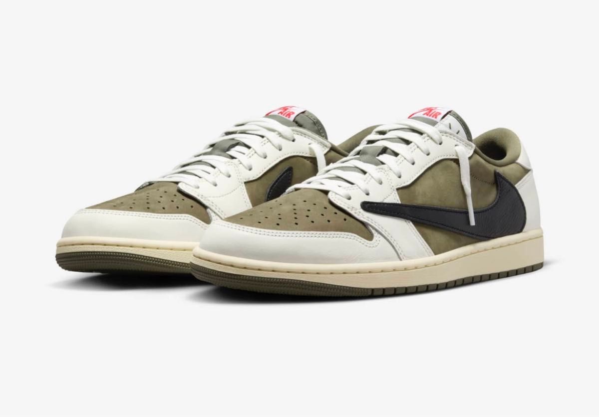 Travis Scott Nike Air Jordan 1 Low OG SP Reverse Olive 28cm Travis Scott Nike Air Jordan 1 Low OG SP Reverse Olive 28cm