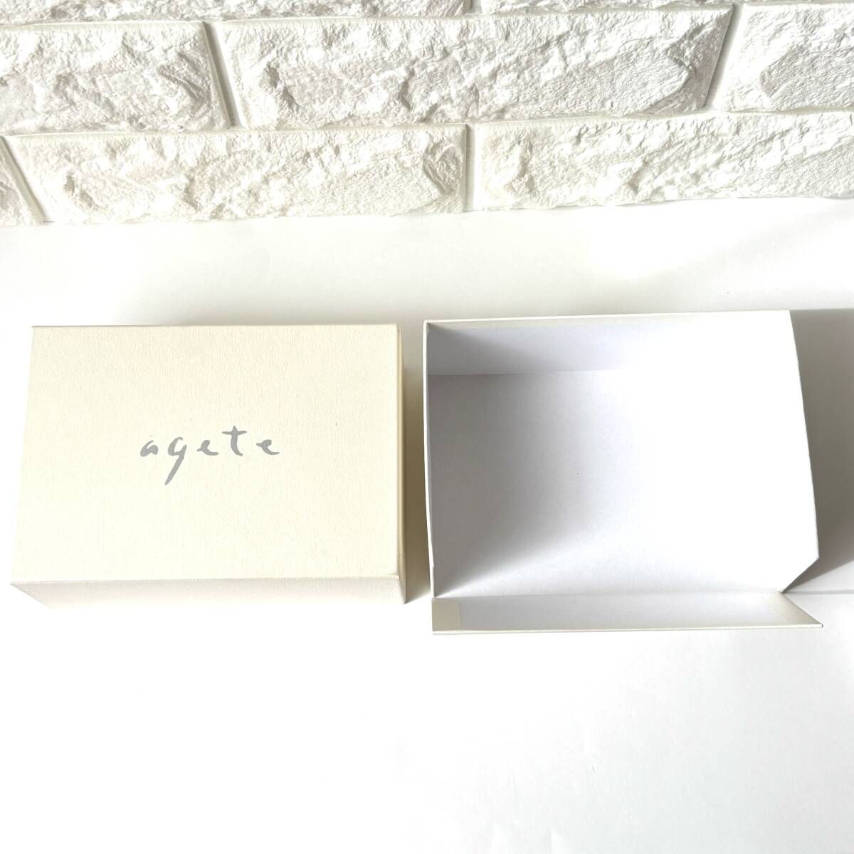 アガット agete ジュエリーケース ジュエリーボックス リング アガット agete ジュエリーケース ジュエリーボックス リング