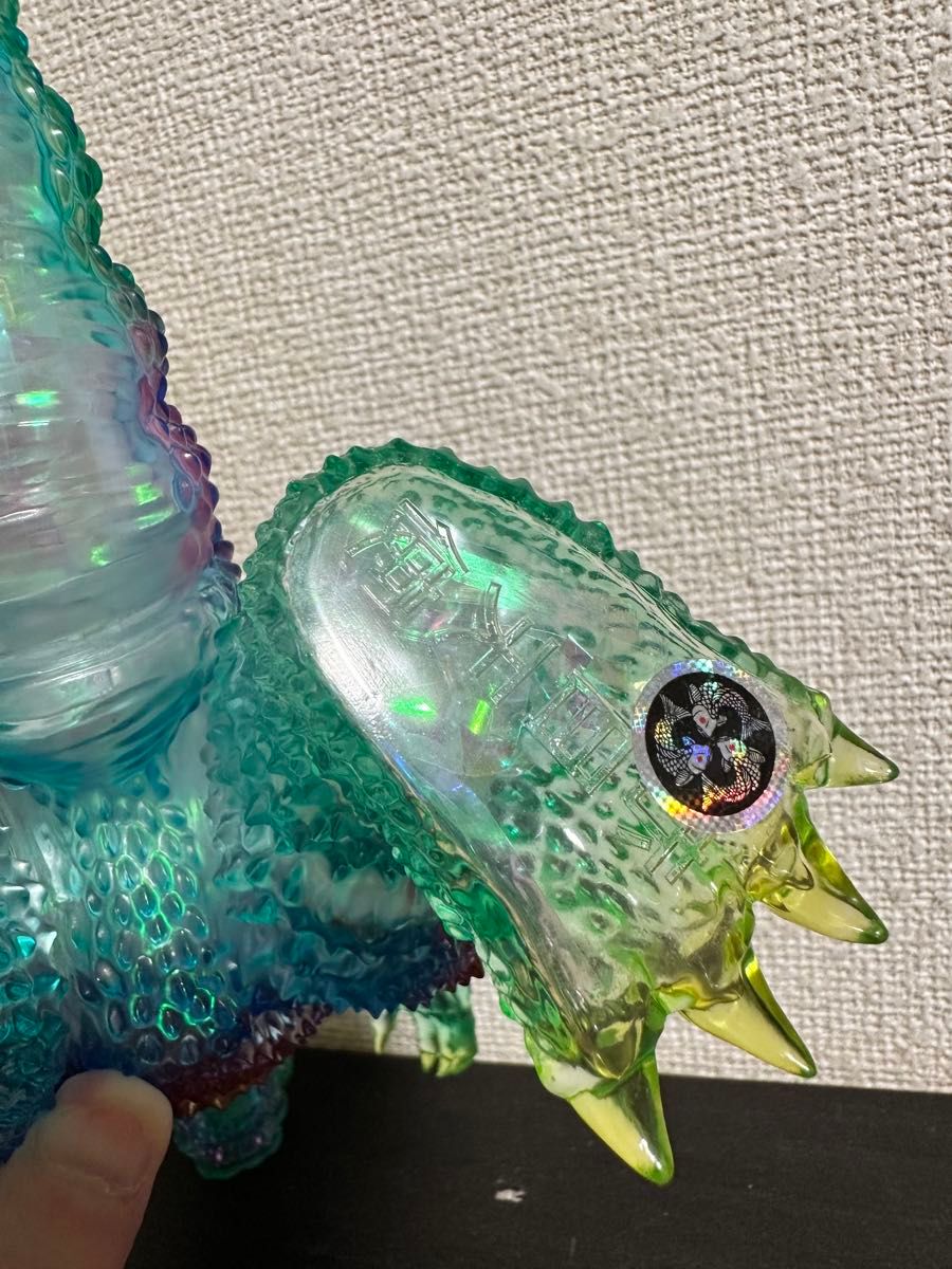 ゴジラ ソフビ 赤目天使 インディーズソフビ ブルマァク ゴジラ ソフビ 赤目天使 インディーズソフビ ブルマァク