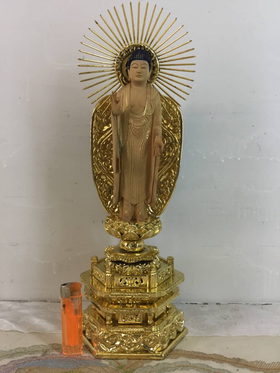 御本尊白壇 総高さ40.0cm 身丈20.0cm 店売り¥135000の 御本尊白壇 総高さ40.0cm 身丈20.0cm 店売り¥135000の