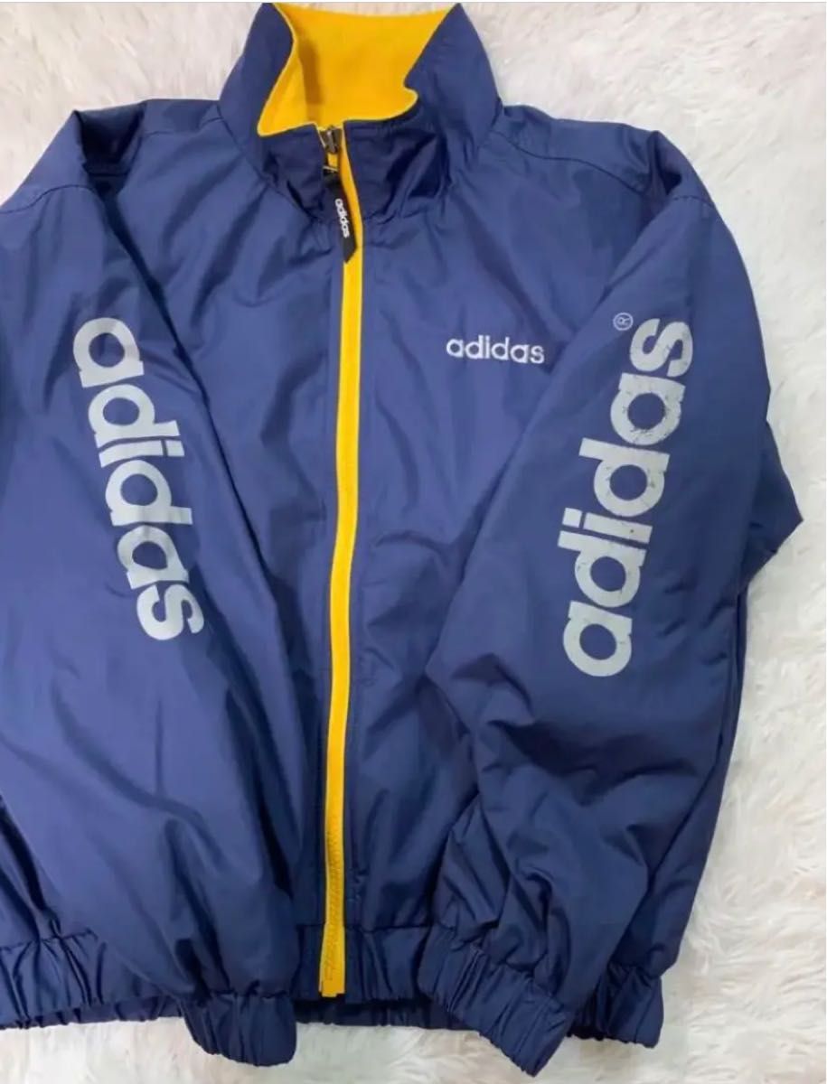 90s】アディダスジュニア ジャンパー140 デサント社製 adidas 90s】アディダスジュニア ジャンパー140 デサント社製 adidas