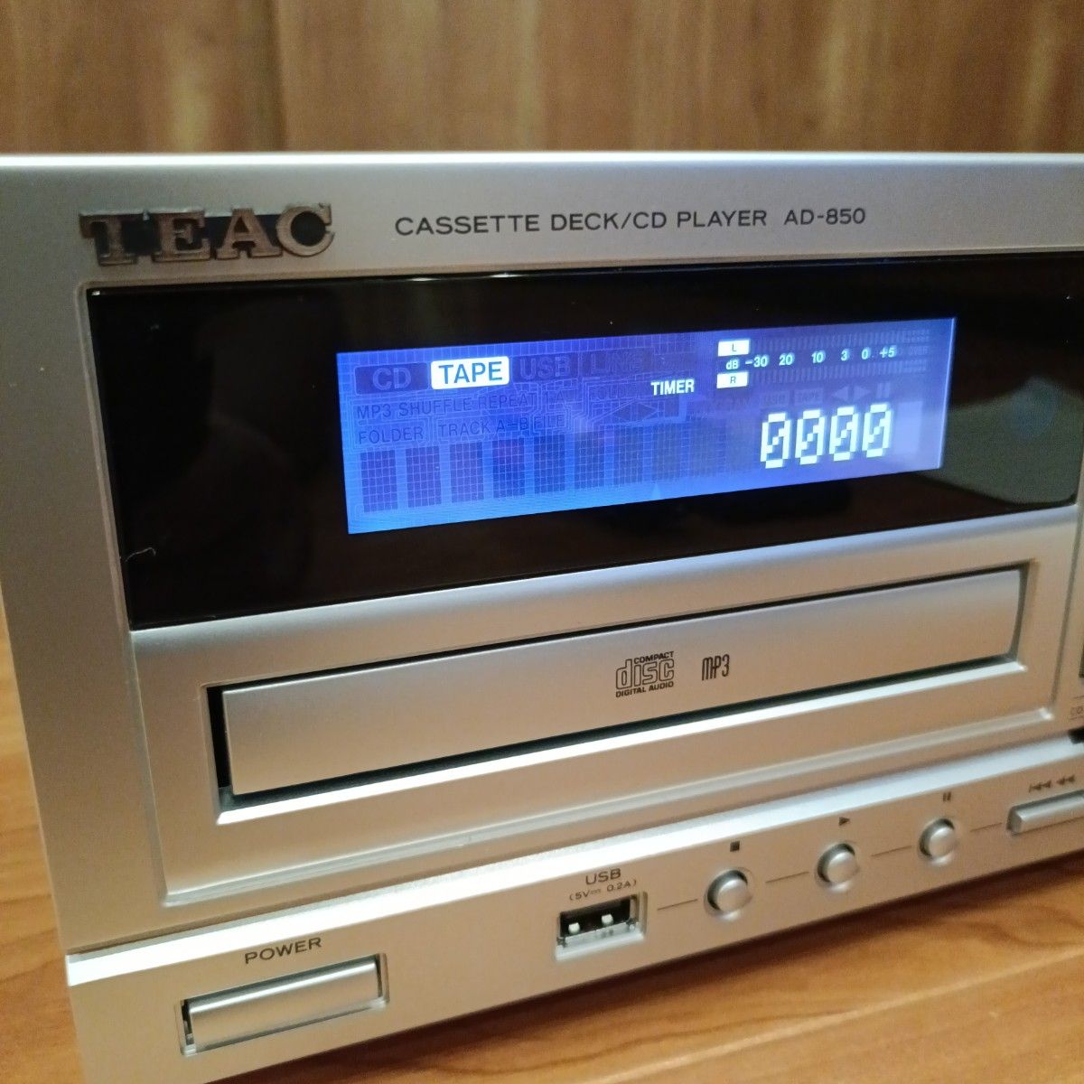 TEAC AD-850 ティアック カセットデッキ CDプレーヤー USB TEAC AD-850 ティアック カセットデッキ CDプレーヤー USB