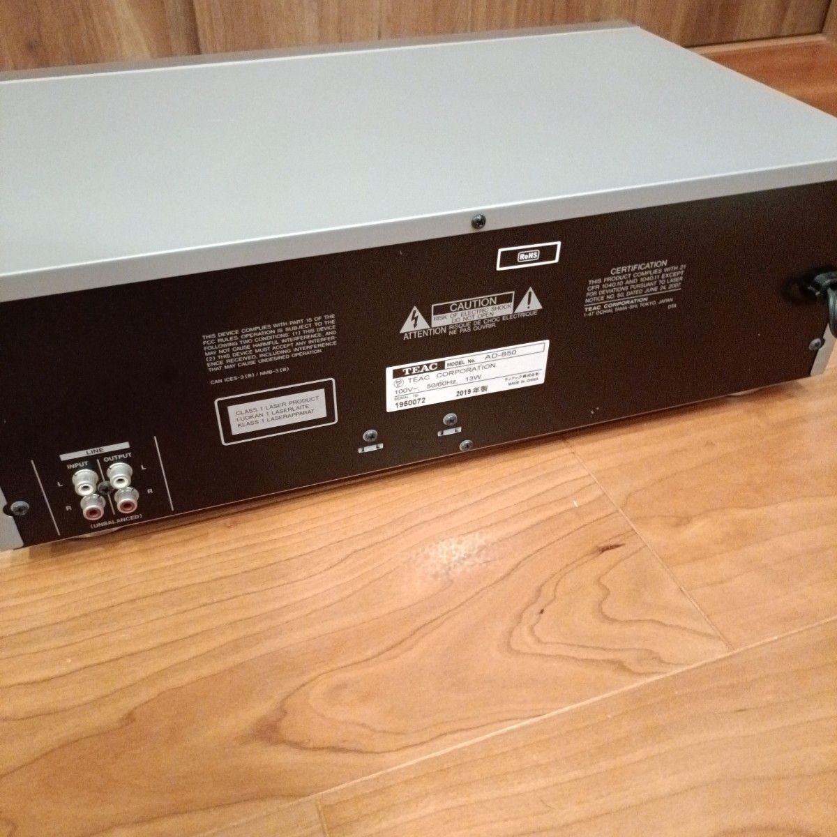 TEAC AD-850 ティアック カセットデッキ CDプレーヤー USB TEAC AD-850 ティアック カセットデッキ CDプレーヤー USB