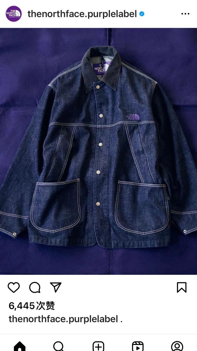 THE NORTH FACE PURPLE LABEL ザノースフェイスパープルレーベル THE NORTH FACE PURPLE LABEL ザノースフェイスパープルレーベル