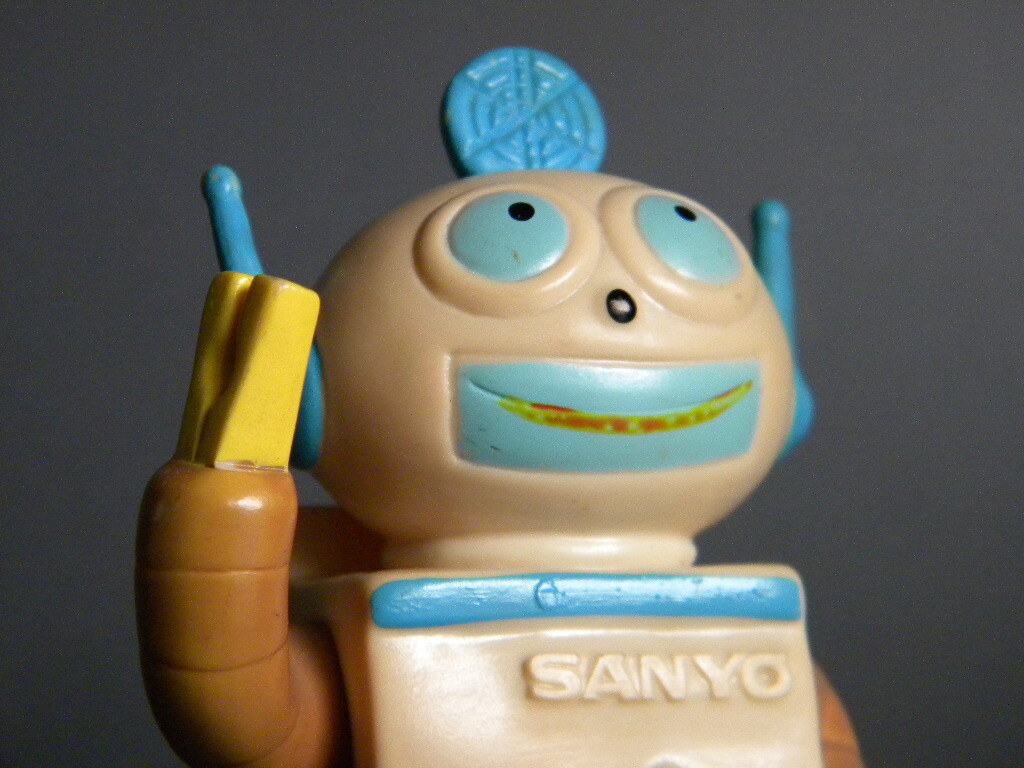 当時物 SANYO Electric ロボット sofvi コインバンク おまけ景品 当時物 SANYO Electric ロボット sofvi コインバンク おまけ景品
