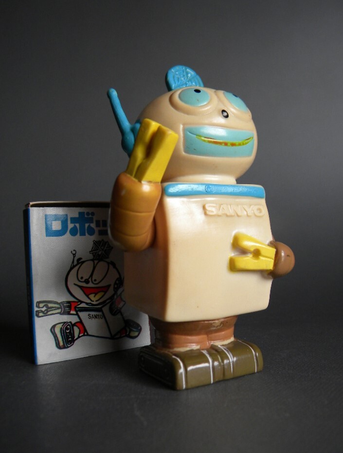 当時物 SANYO Electric ロボット sofvi コインバンク おまけ景品 当時物 SANYO Electric ロボット sofvi コインバンク おまけ景品